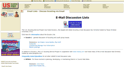 Desktop Screenshot of lists.usscouts.org